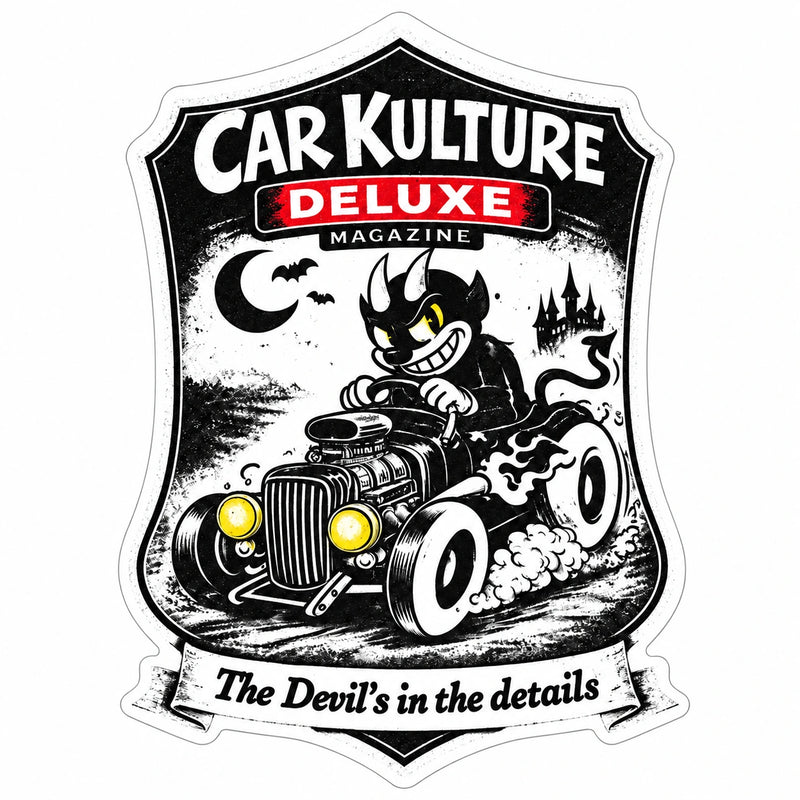 Devil in the Details Sticker
