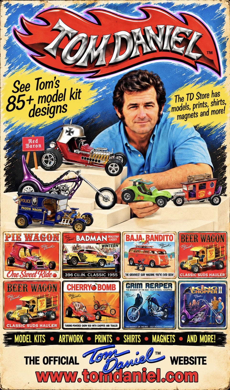 Tom Daniel sponsor advertisement