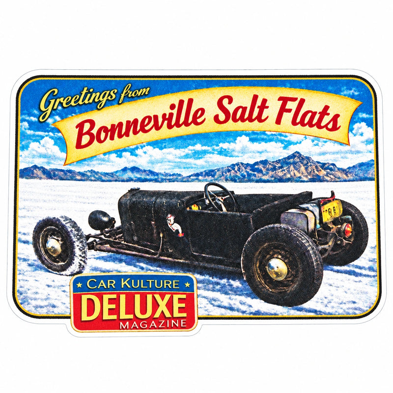 Bonneville Salt Flats Sticker