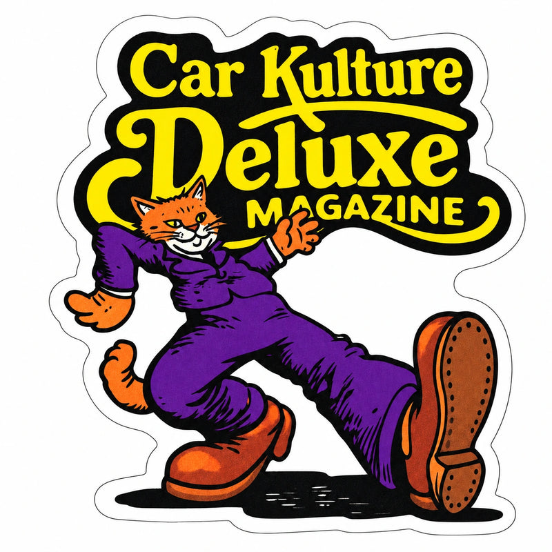 Deluxe Cool Cat Sticker