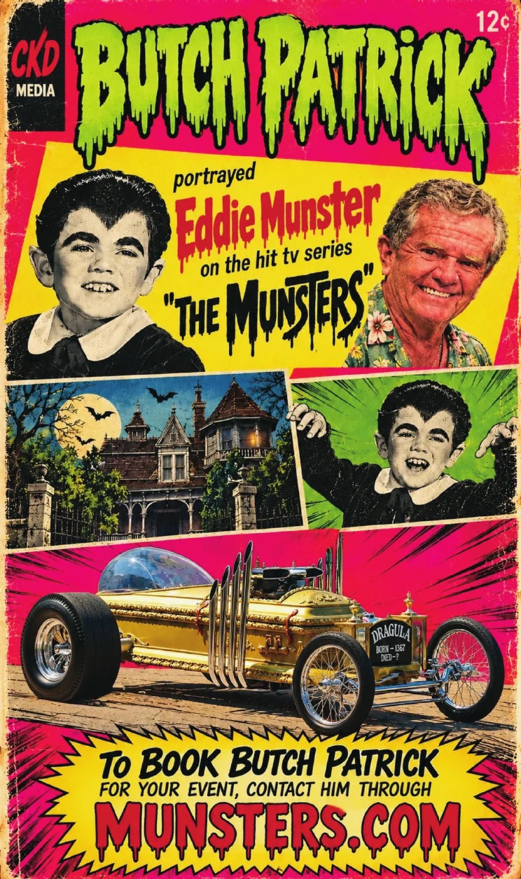 Butch Patrick / The Munsters advertisement from Issue Two