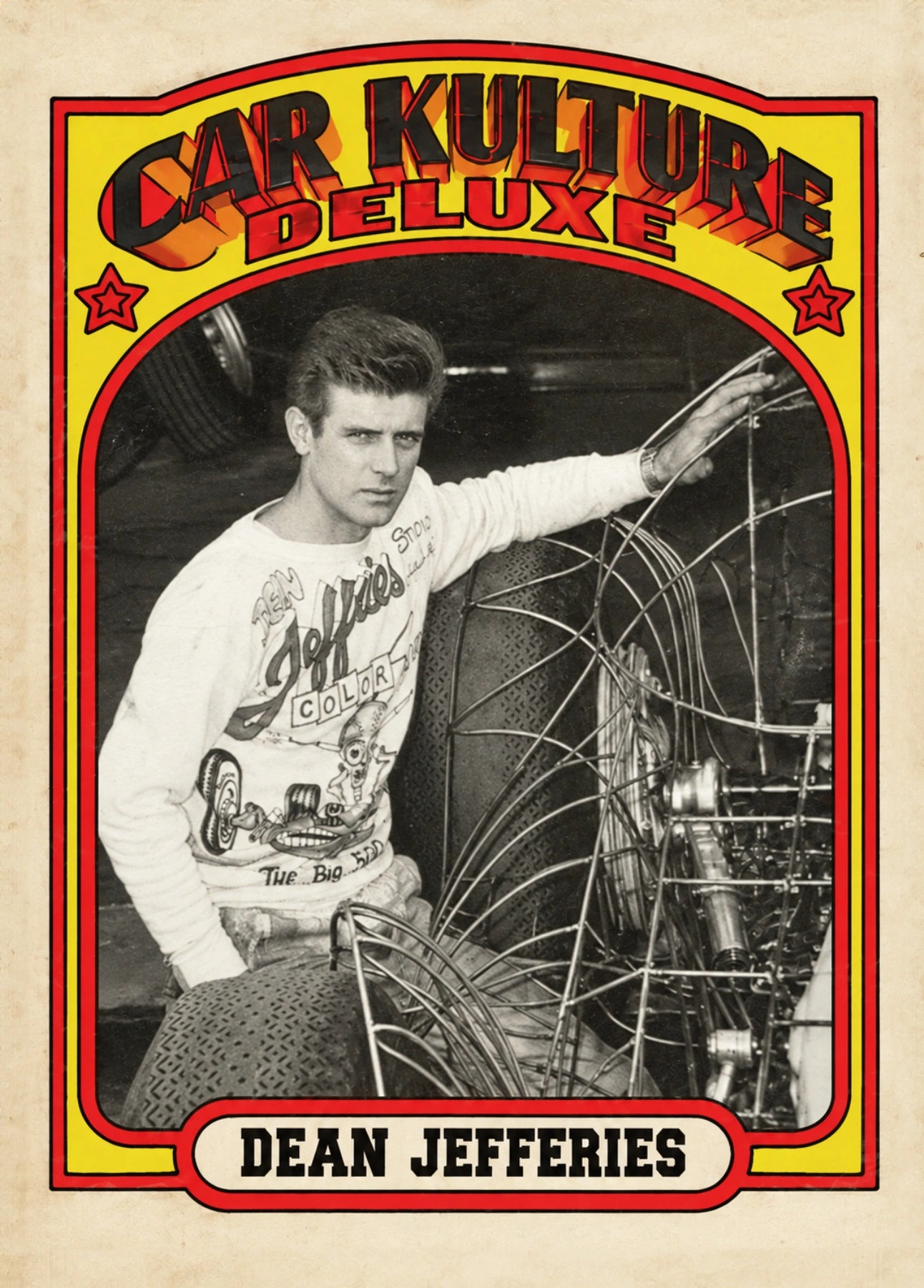 Dean Jeffries trading card front